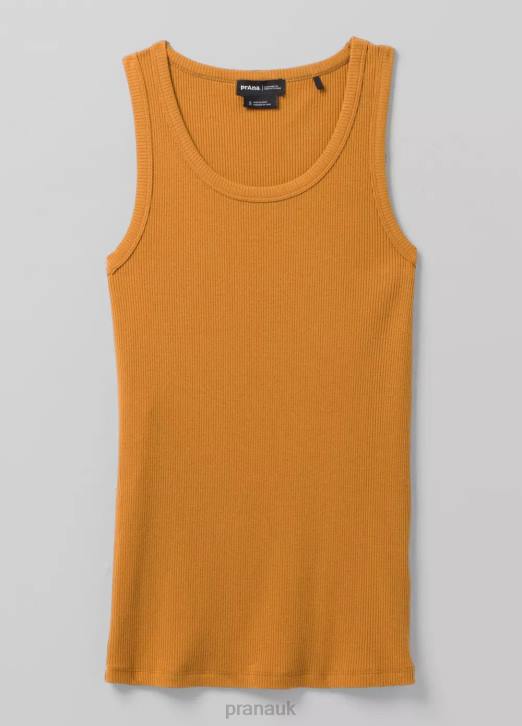 prAna Women Foundation Rib Tank 604H167 Clothing Solstice Heather