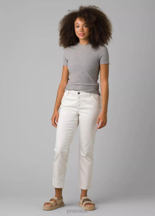 prAna Women Foundation Rib Tee 604H55 Clothing Heather Grey