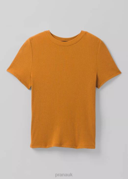 prAna Women Foundation Rib Tee 604H58 Clothing Solstice Heather