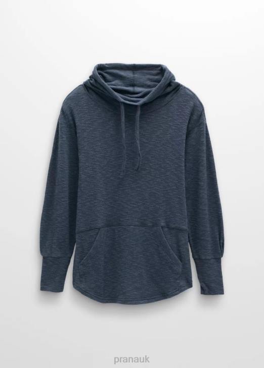 prAna Women Frieda Top 604H198 Clothing Dark Sky