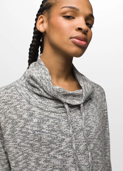 prAna Women Frieda Top 604H201 Clothing Grey