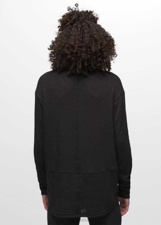 prAna Women Frieda Top 604H202 Clothing Black
