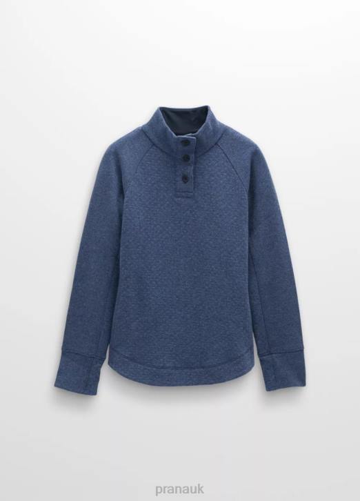 prAna Women Frozen Falls Sweater 604H151 Clothing Dark Sky