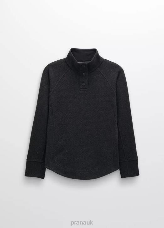 prAna Women Frozen Falls Sweater 604H153 Clothing Charcoal