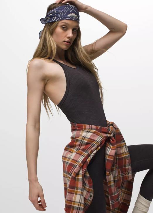 prAna Women Golden Canyon Flannel 604H28 Clothing Rust