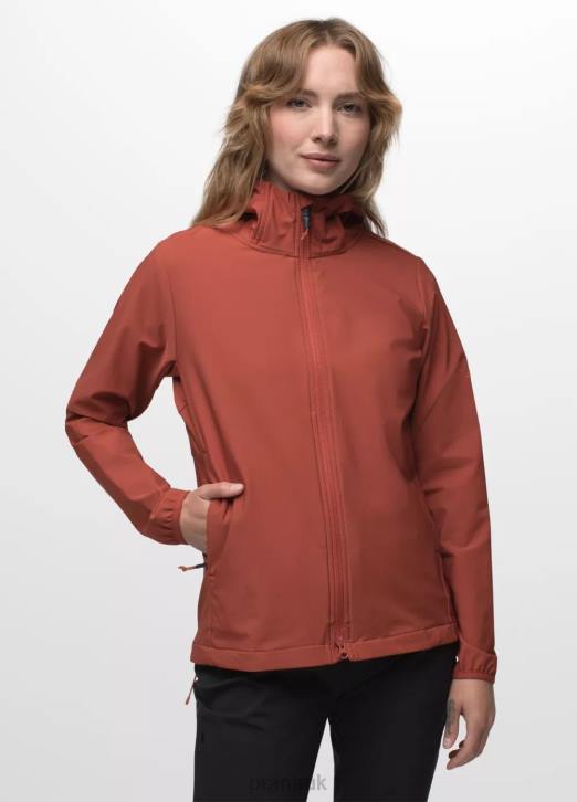 prAna Women Halle AT Jacket 604H174 Clothing Rust