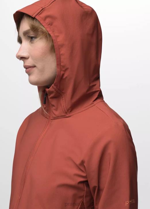 prAna Women Halle AT Jacket 604H174 Clothing Rust