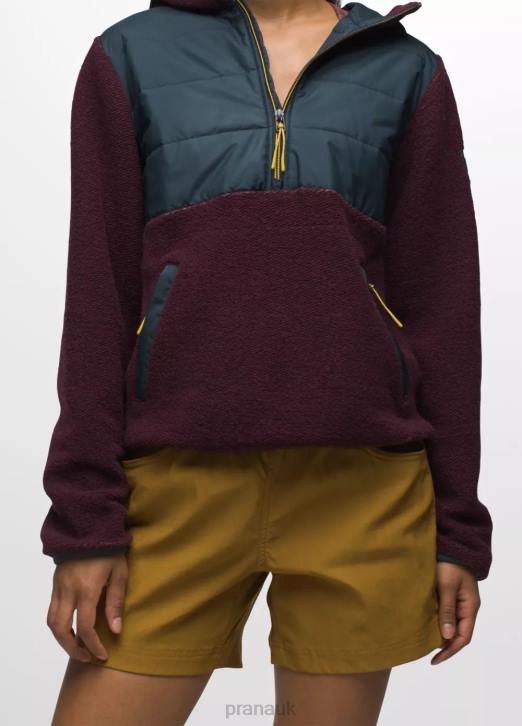 prAna Women Halle E-Waist Short II 604H381 Bottoms Antique Bronze