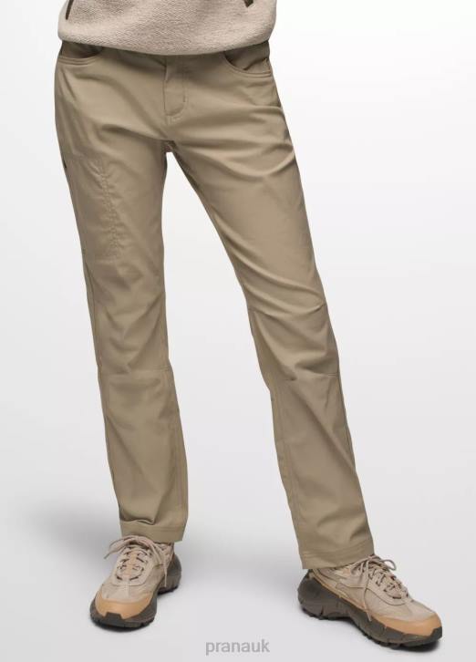 prAna Women Halle Straight Pant II 604H357 Bottoms Sandbar
