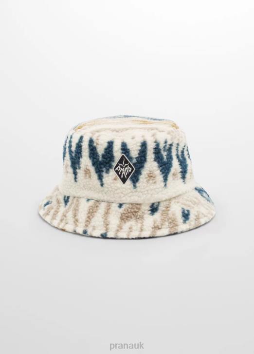 prAna Women Hurricane Fleece Bucket Hat 604H704 Accessories Sandbar Geo