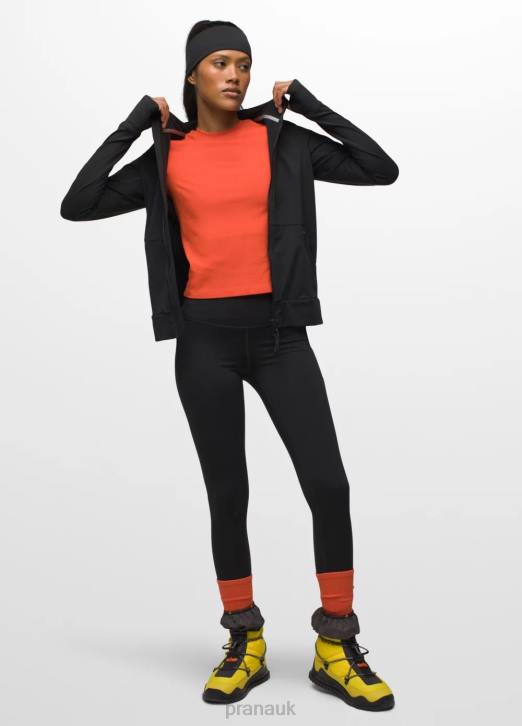 prAna Women Ice Flow Jacket 604H67 Clothing Black