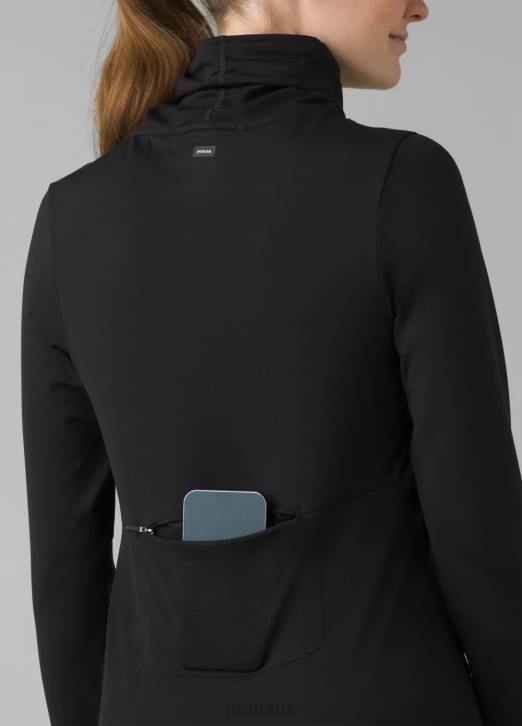 prAna Women Ice Flow Long Sleeve 604H119 Clothing Black