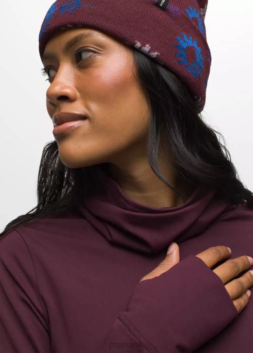 prAna Women Ice Flow Long Sleeve 604H120 Clothing Mulberry