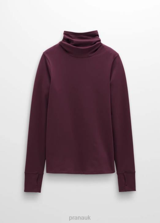 prAna Women Ice Flow Long Sleeve 604H120 Clothing Mulberry