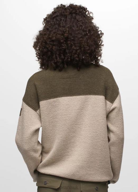 prAna Women IncrediWool Crew 604H129 Clothing Canvas Block