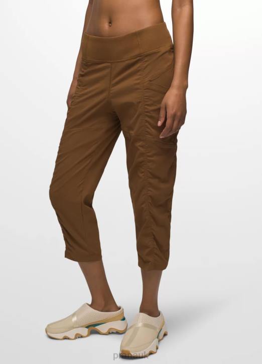 prAna Women Koen Capri 604H423 Bottoms Sepia