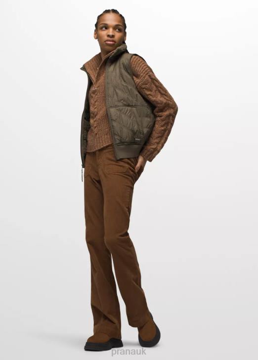 prAna Women Laurel Creek Sweater 604H45 Clothing Sepia