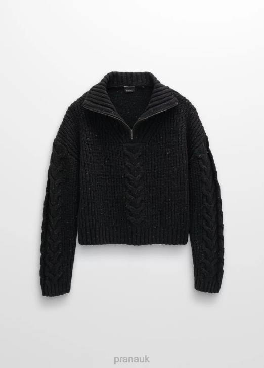 prAna Women Laurel Creek Sweater 604H46 Clothing Black