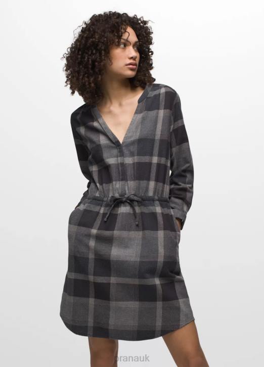 prAna Women Loop To Pines Dress 604H545 Clothing Charcoal