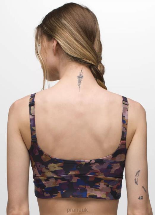prAna Women Luxara Impresa Bralette 604H239 Clothing Fall Daze