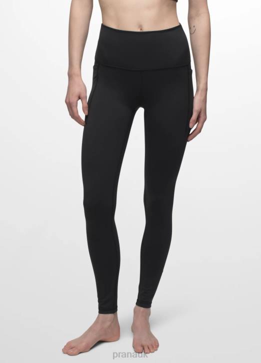 prAna Women Luxara Pocket Legging 604H324 Bottoms Black
