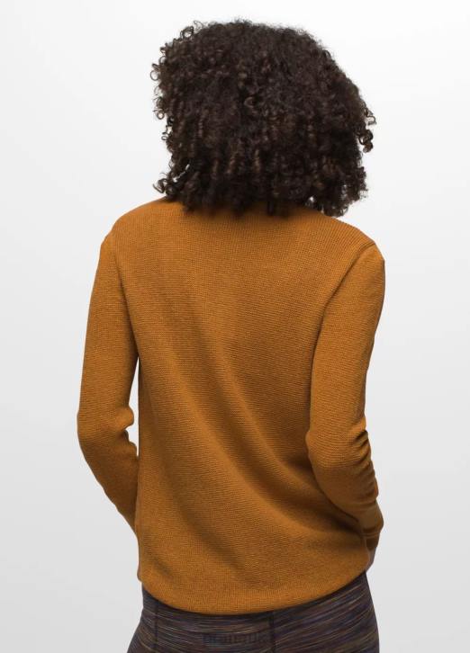 prAna Women Milani Henley 604H96 Clothing Spiced