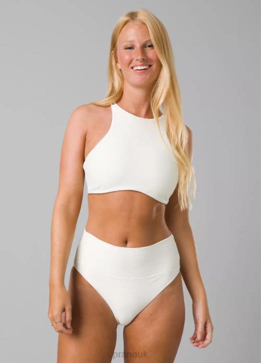 prAna Women Onyx Bay Top - Ottoman 604H640 Swim Horchata