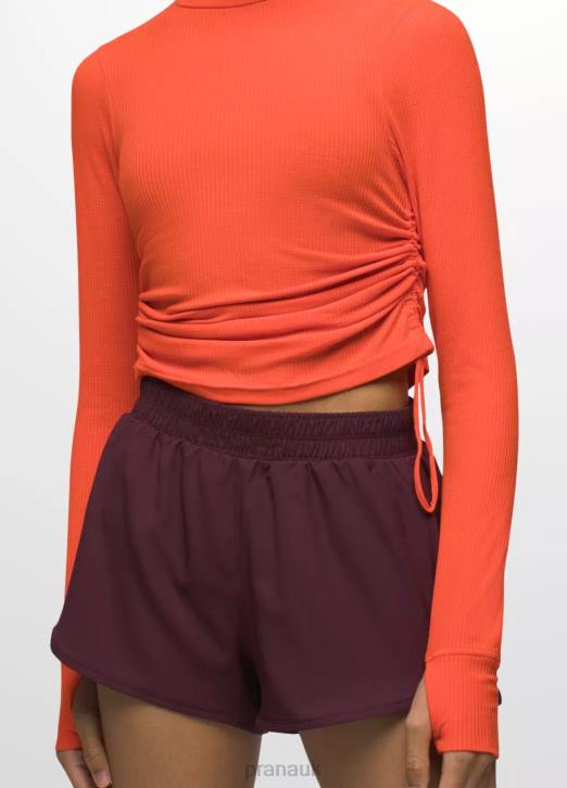 prAna Women Peak to Pavement Short 604H454 Bottoms Mulberry