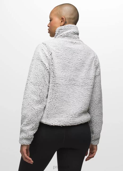 prAna Women Polar Escape Snap Up 604H102 Clothing Frosted