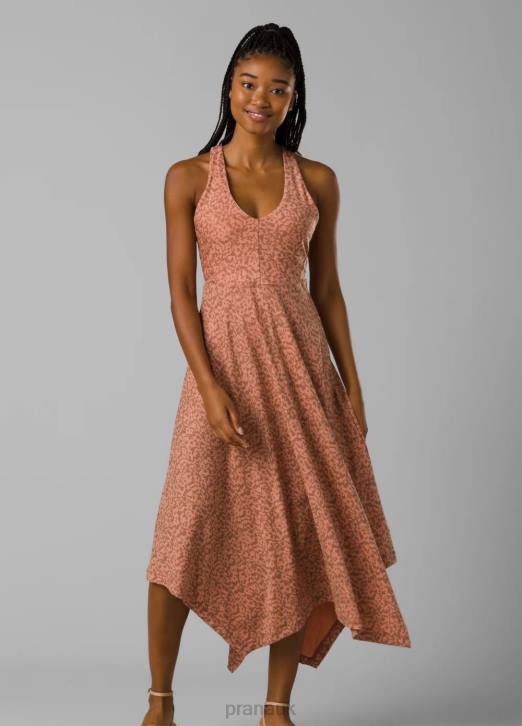 prAna Women Saxon Dress 604H561 Clothing Pink Sand Wild
