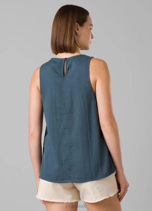 prAna Women Seakissed Tank 604H267 Clothing Bluefin