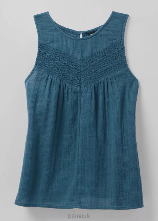 prAna Women Seakissed Tank 604H267 Clothing Bluefin