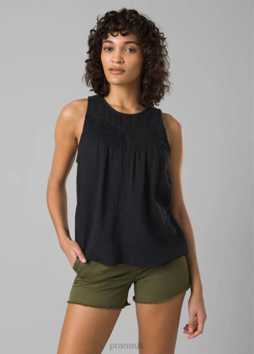 prAna Women Seakissed Tank 604H277 Clothing Black