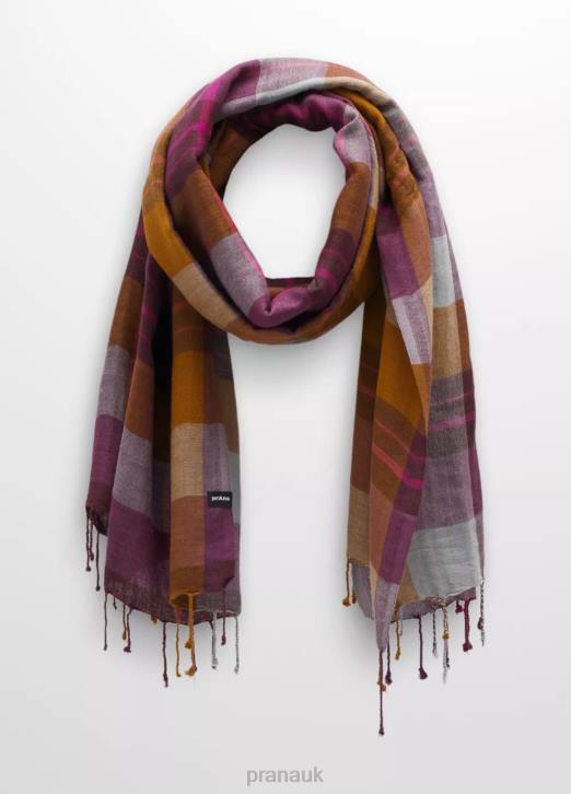 prAna Women Skylan Scarf 604H745 Accessories Mulberry