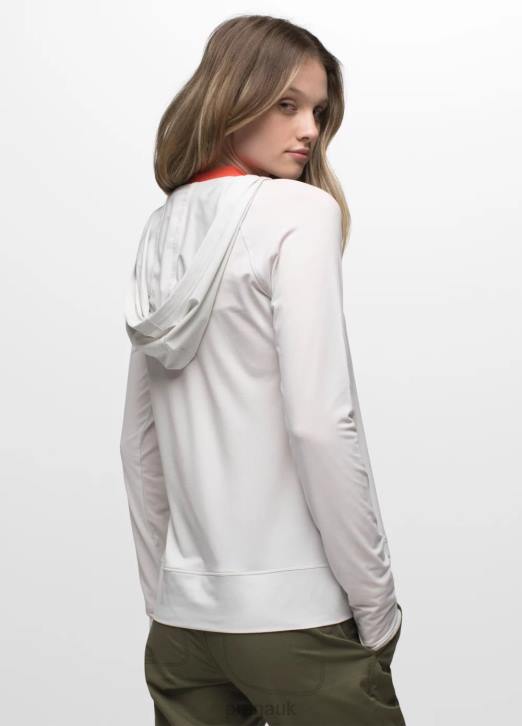prAna Women Sol Searcher Hoodie 604H233 Clothing Soft White