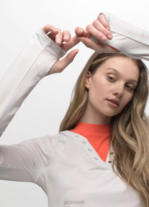 prAna Women Sol Searcher Hoodie 604H233 Clothing Soft White