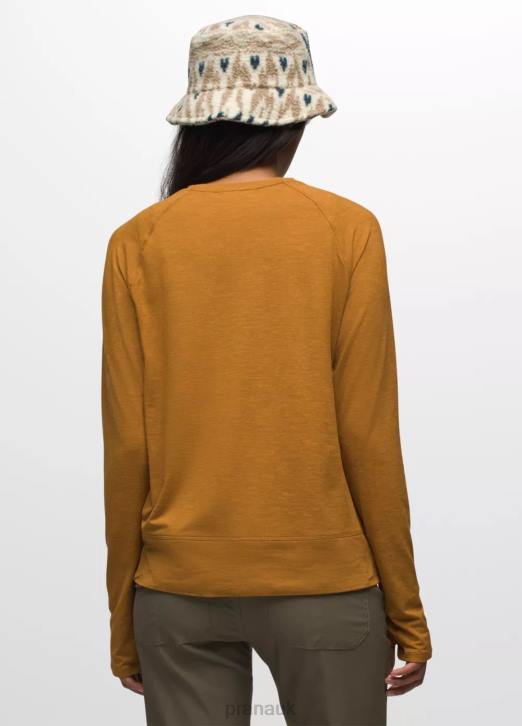 prAna Women Sol Searcher Long Sleeve Top 604H213 Clothing Spiced