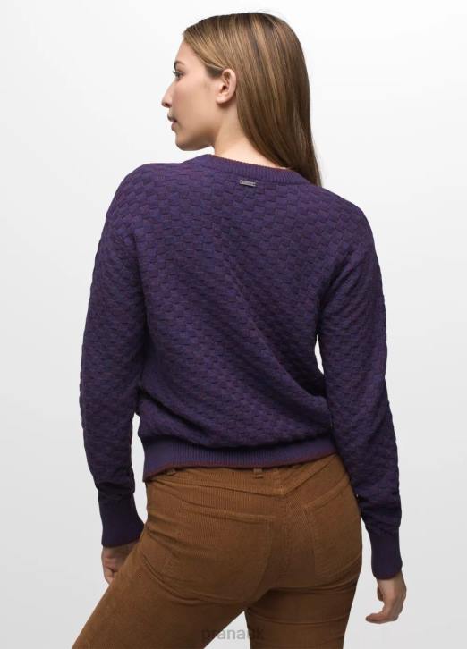 prAna Women Sonoma Valley Sweater 604H105 Clothing Rich Sapphire