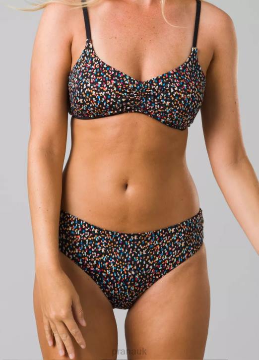 prAna Women Summer Wave Bottom 604H571 Swim Alotta Dots