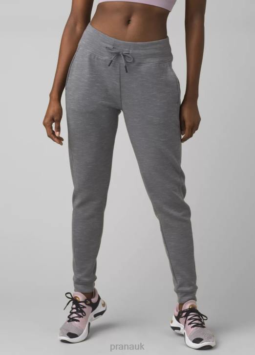 prAna Women Sunrise Jogger 604H462 Bottoms Heather Grey