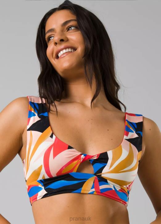 prAna Women Under The Palms Top 604H578 Swim Tropics