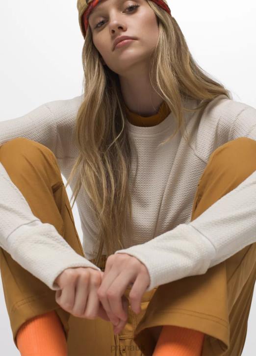 prAna Women Wensley Crew 604H51 Clothing Snowflake